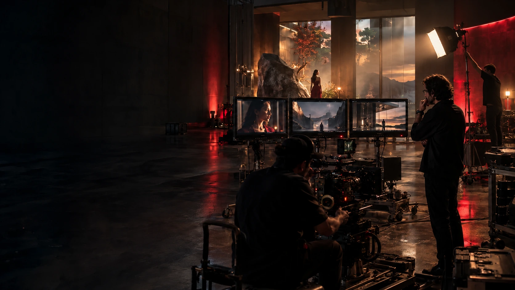 SRVON Cinematic Film Set Production